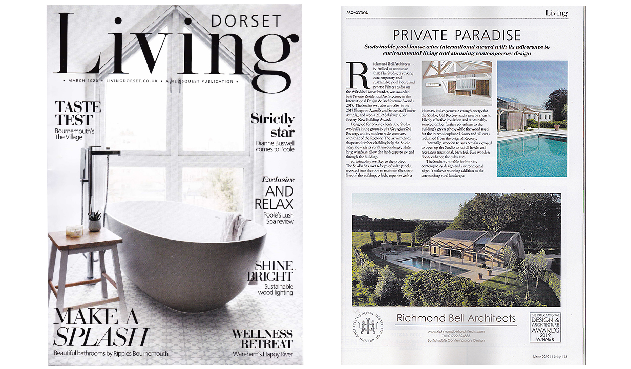 Dorset Living, Dorset Architects, Richmond Bell Architects