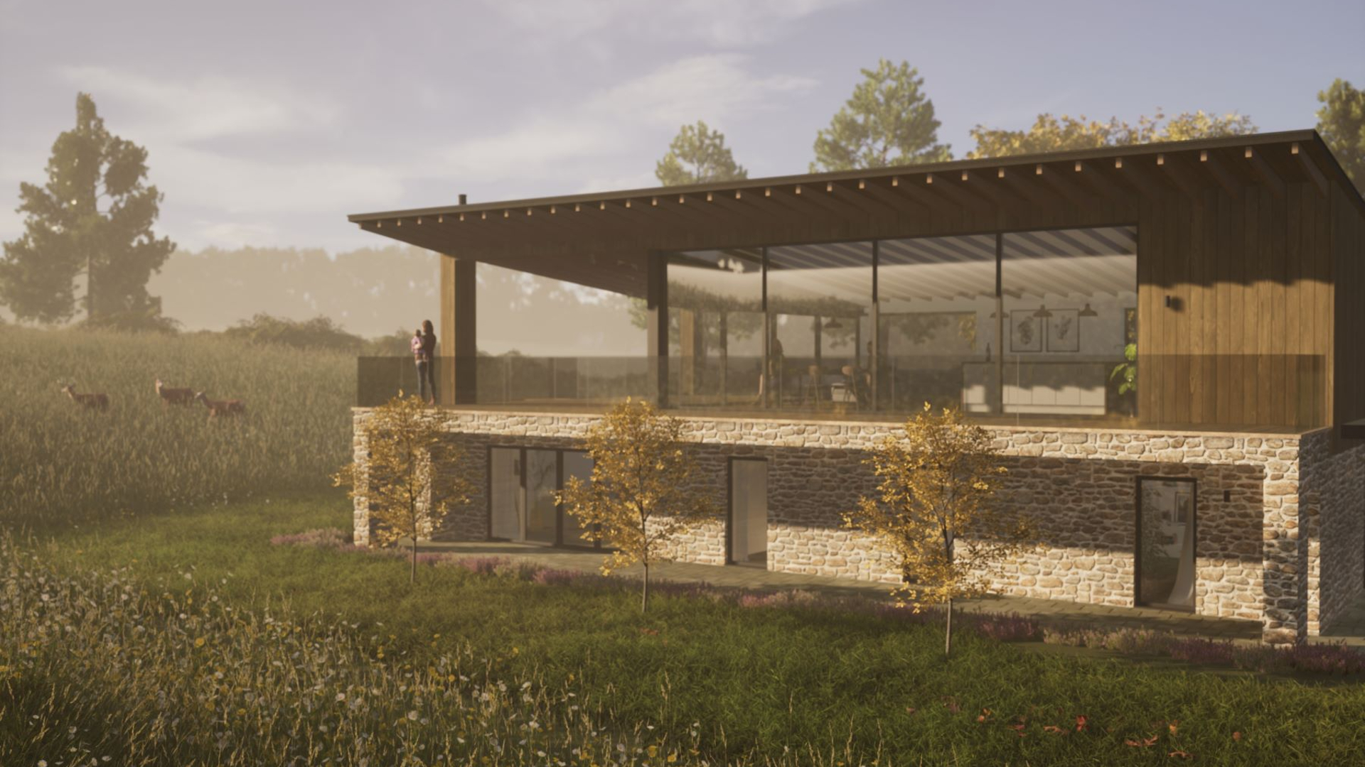 Contemporary New Home, Planning Permission, Richmond Bell Architects, Wiltshire