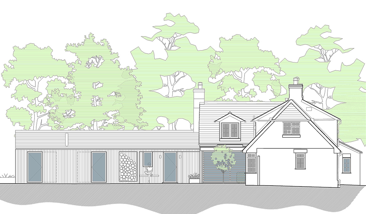 Contemporary Sustainable Extension to New Forest Home - Richmond Bell Architects, Hampshire