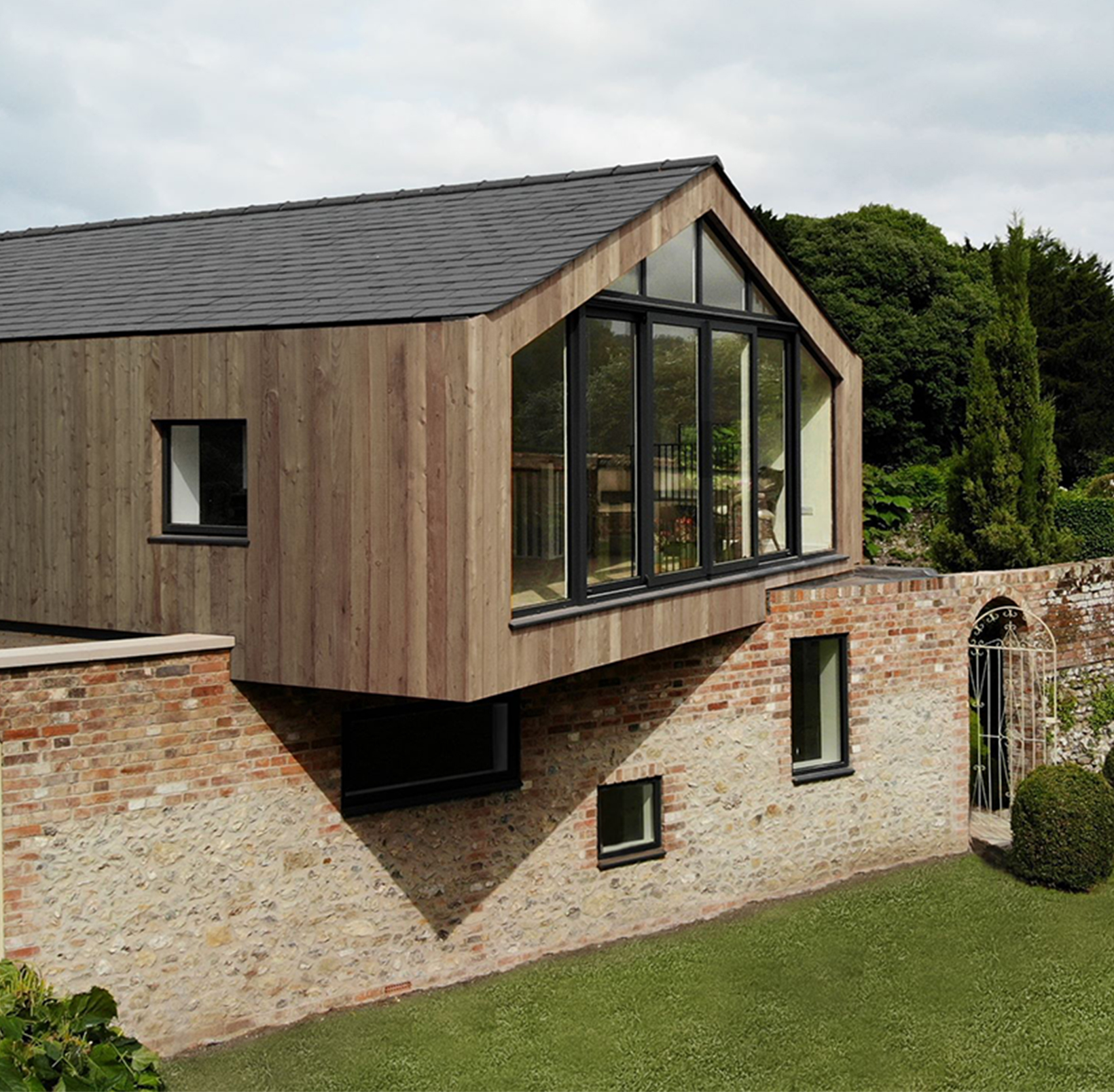 Pool House - Contemporary Wiltshire Architects - Richmond Bell Architects