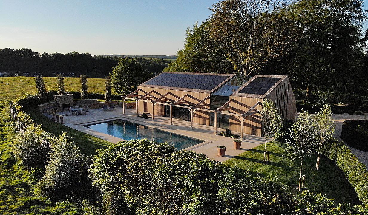 Pool House - Award Winning Architects - Contemporary Sustainable Architecture - Richmond Bell Architects